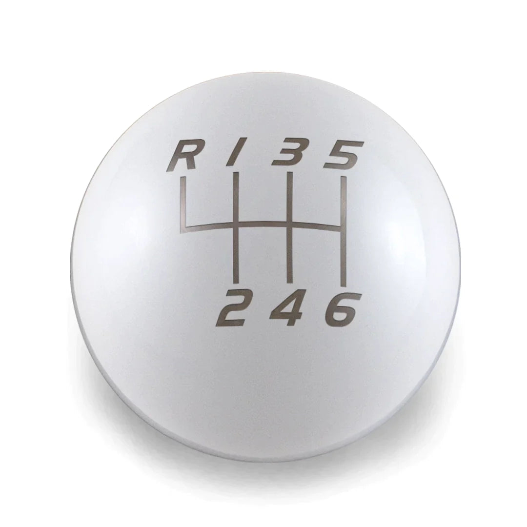 Billetworkz Weighted Shift Knob - 6 Speed Velocity Engraving - 2015+  Ford Mustang GT, EcoBoost, V6