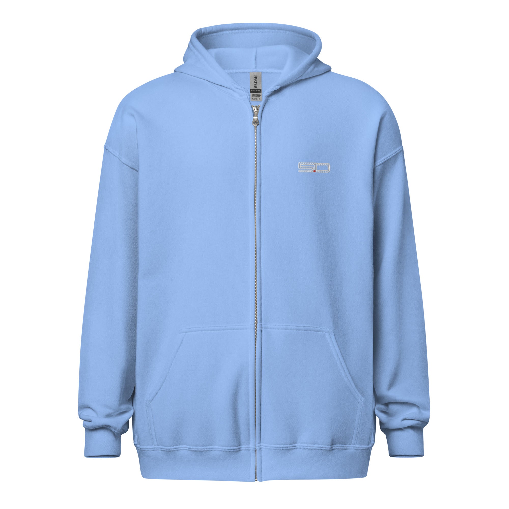 5.0 heavy blend zip hoodie