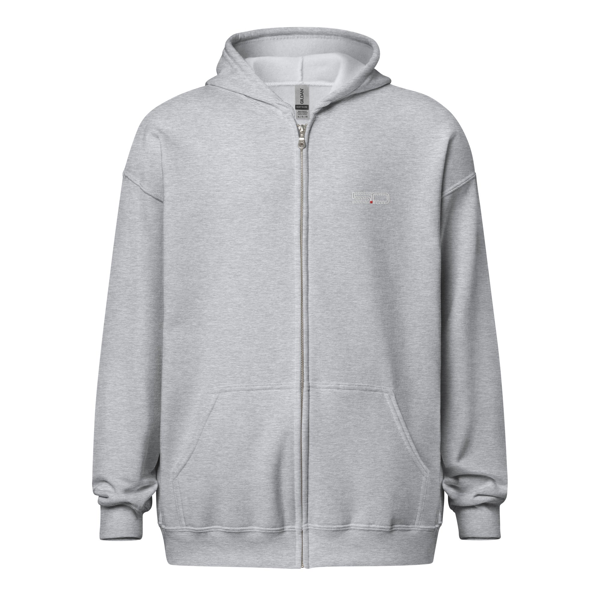 5.0 heavy blend zip hoodie
