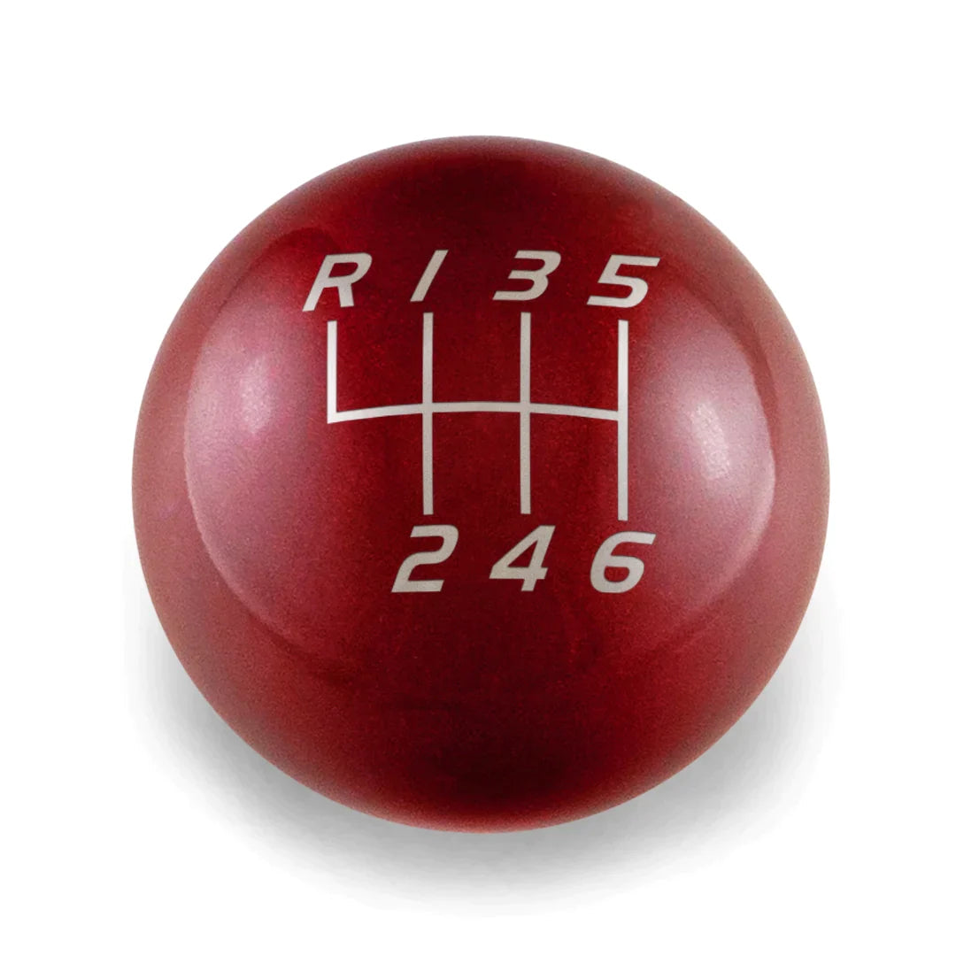 Billetworkz Weighted Shift Knob - 6 Speed Velocity Engraving - 2015+  Ford Mustang GT, EcoBoost, V6