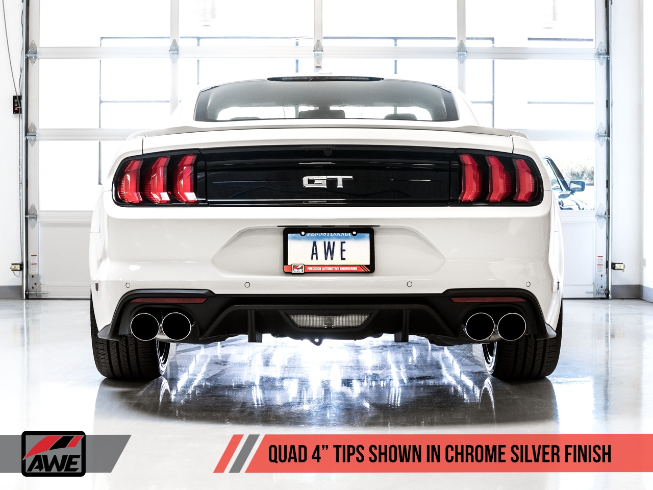 AWE Valve Motor Bracket for 2018 + Mustang GT with the Active Valve Performance Exhaust