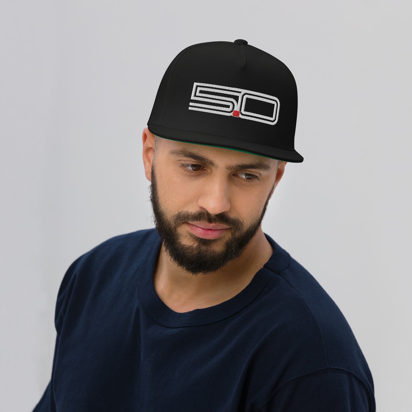 5.0 Flat Bill Cap