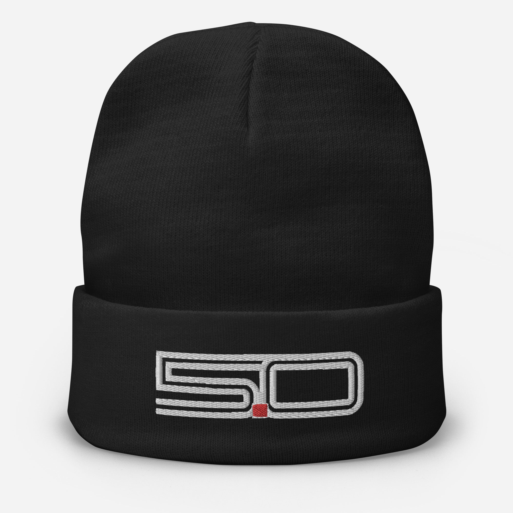 5.0 Embroidered Beanie