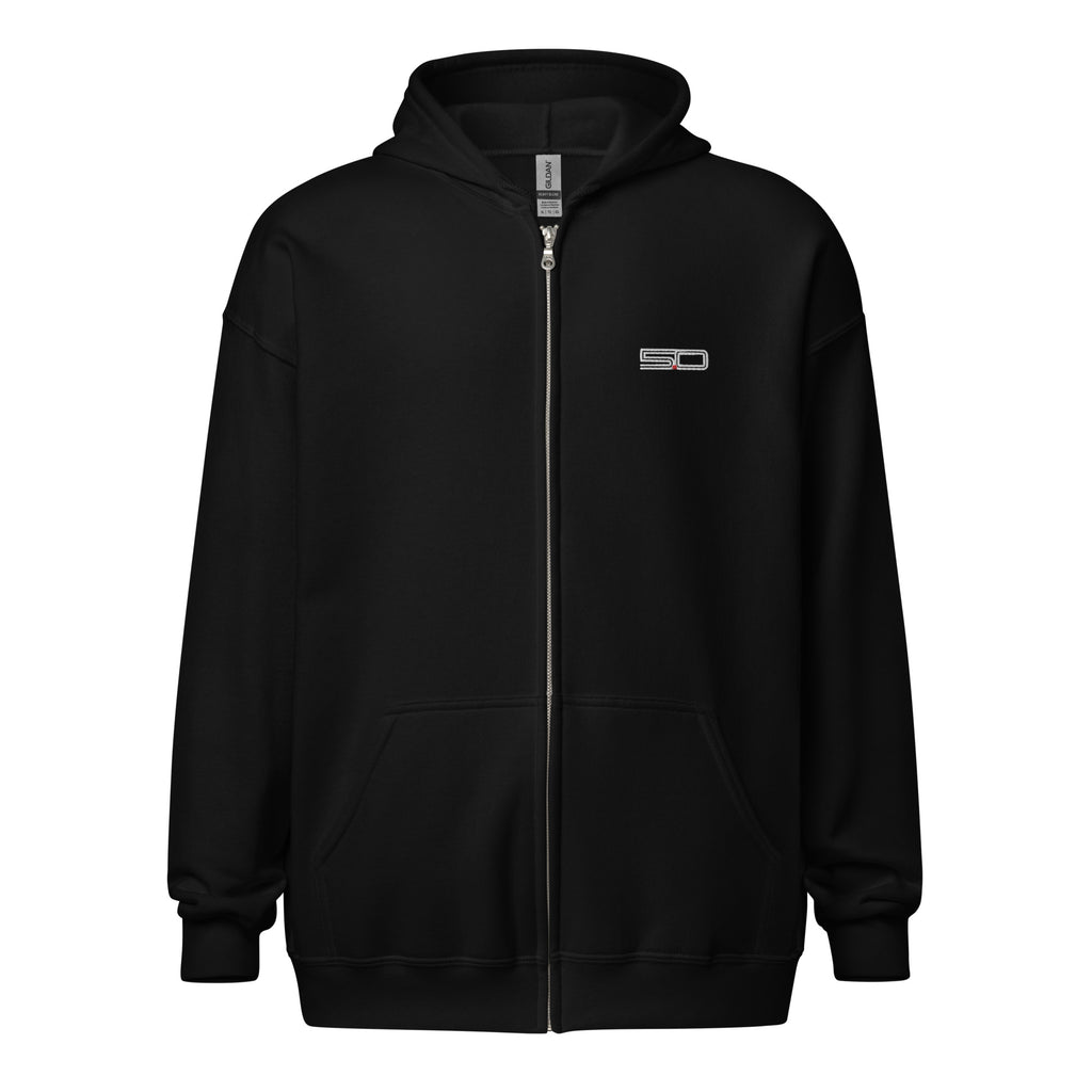 5.0 heavy blend zip hoodie