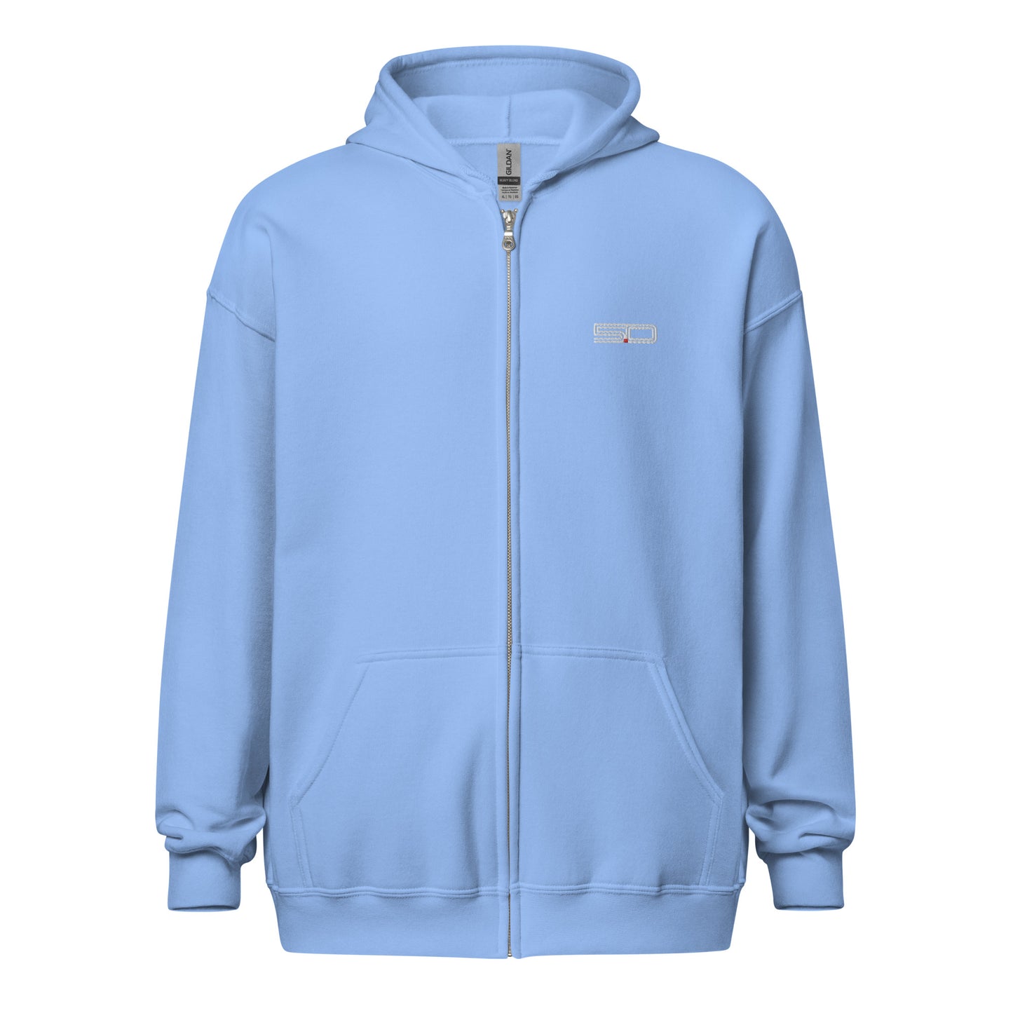 5.0 heavy blend zip hoodie