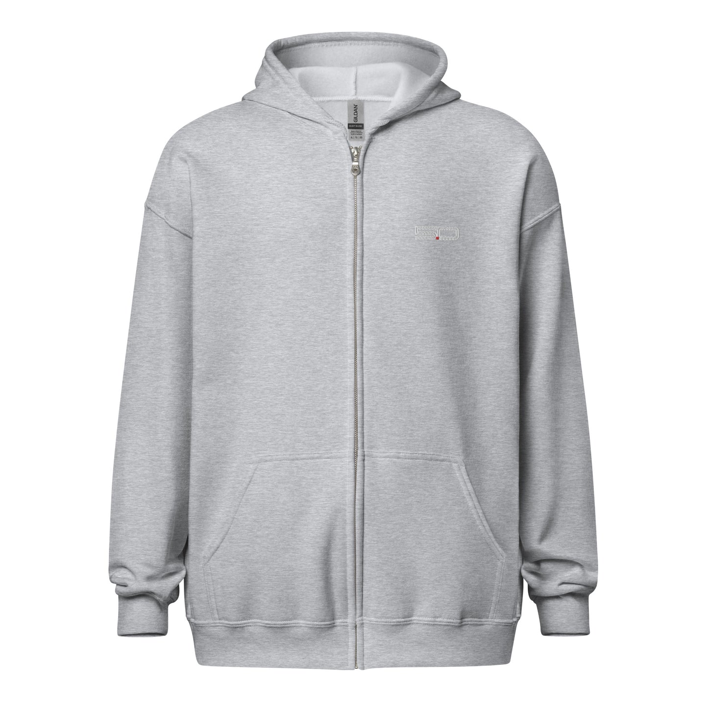 5.0 heavy blend zip hoodie